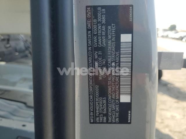 Photo 9 of 2025 VOLVO XC90 PLUS (VIN YV4H60PE9S1300312)