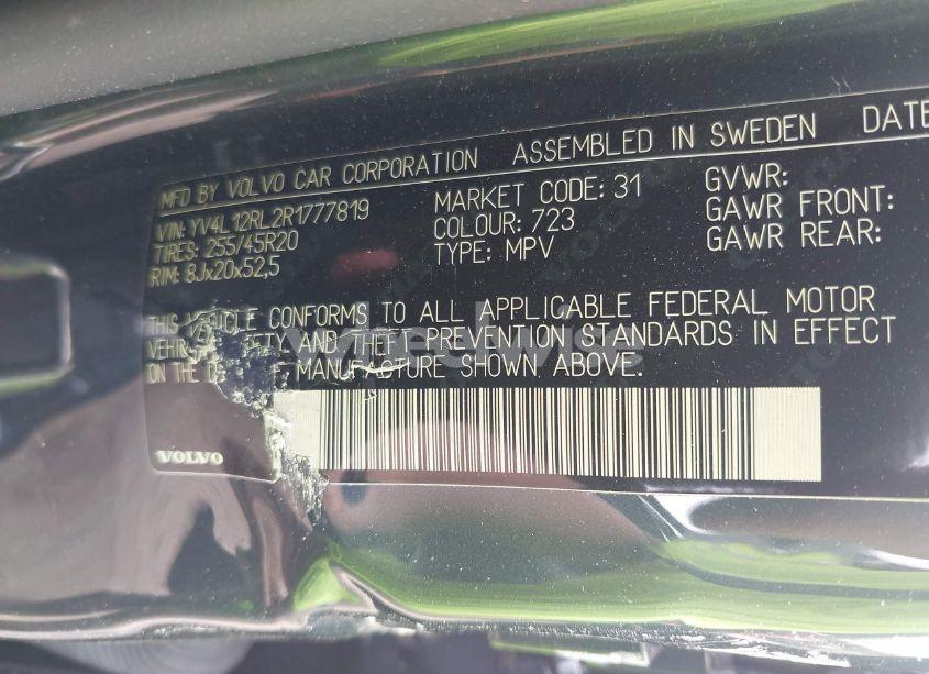 Photo 9 of 2024 Volvo Xc60 B5 PLUS DARK THEME (VIN YV4L12RL2R1777819)