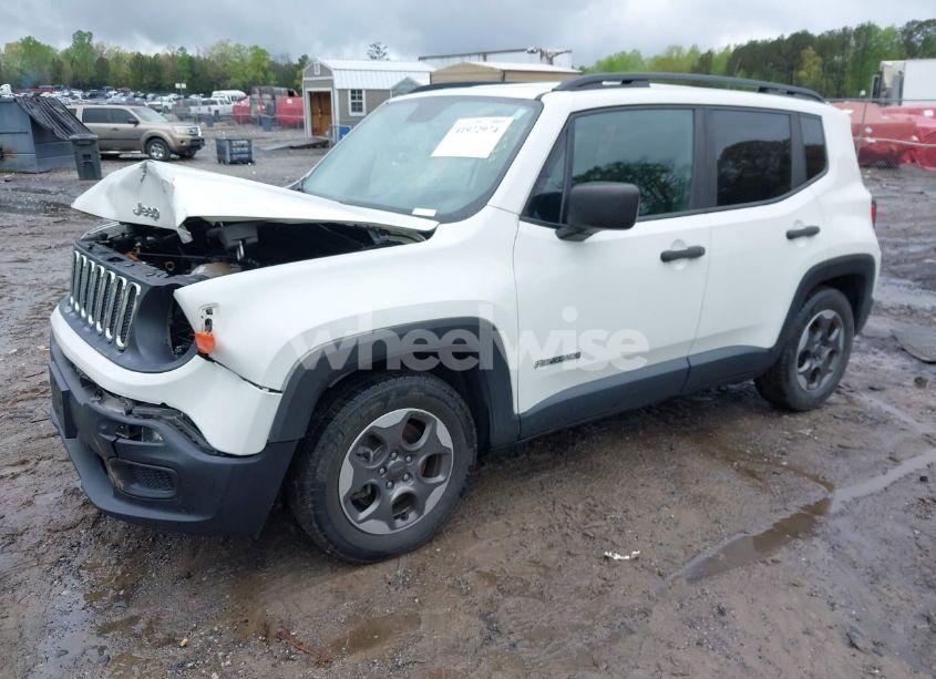 Photo 2 of 2017 Jeep Renegade SPORT FWD (VIN ZACCJAAB2HPF24644)