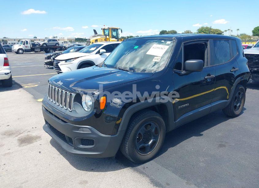Photo 2 of 2017 Jeep Renegade SPORT FWD (VIN ZACCJAAB6HPE79157)