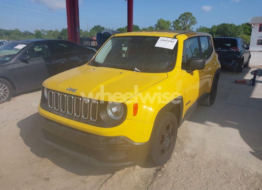 Photo 2 of 2017 Jeep Renegade SPORT FWD (VIN ZACCJAAB8HPE52736)