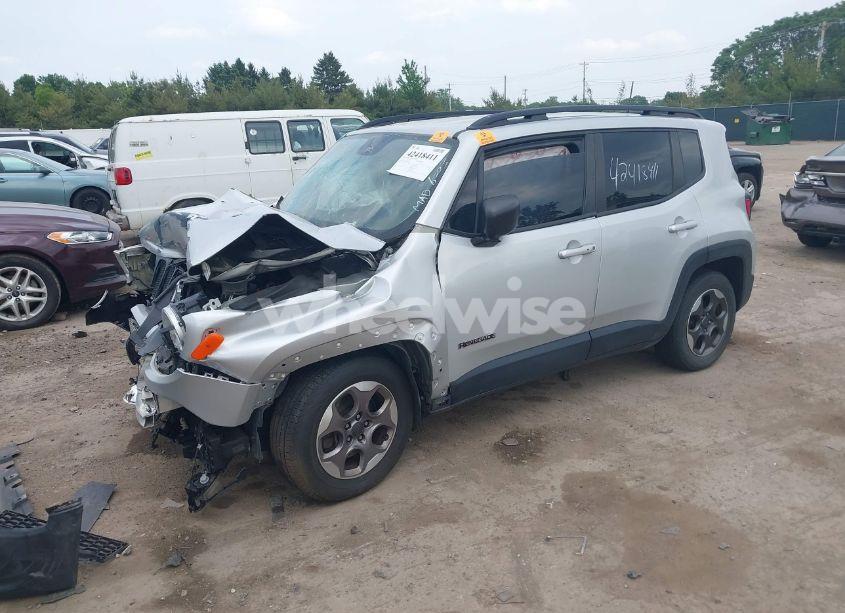 Photo 2 of 2017 Jeep Renegade SPORT FWD (VIN ZACCJAAB9HPE50588)