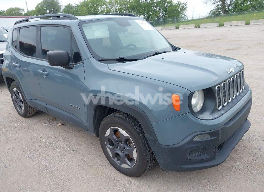 2017 Jeep Renegade SPORT FWD (VIN ZACCJAAB9HPF86929) main photo