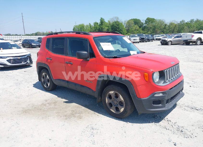 2017 Jeep Renegade SPORT FWD (VIN ZACCJAAH1HPE94654) main photo