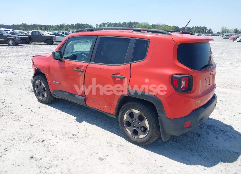 Photo 3 of 2017 Jeep Renegade SPORT FWD (VIN ZACCJAAH1HPE94654)