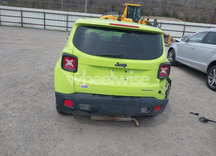 Photo 16 of 2017 Jeep Renegade SPORT FWD (VIN ZACCJAAH6HPG09555)