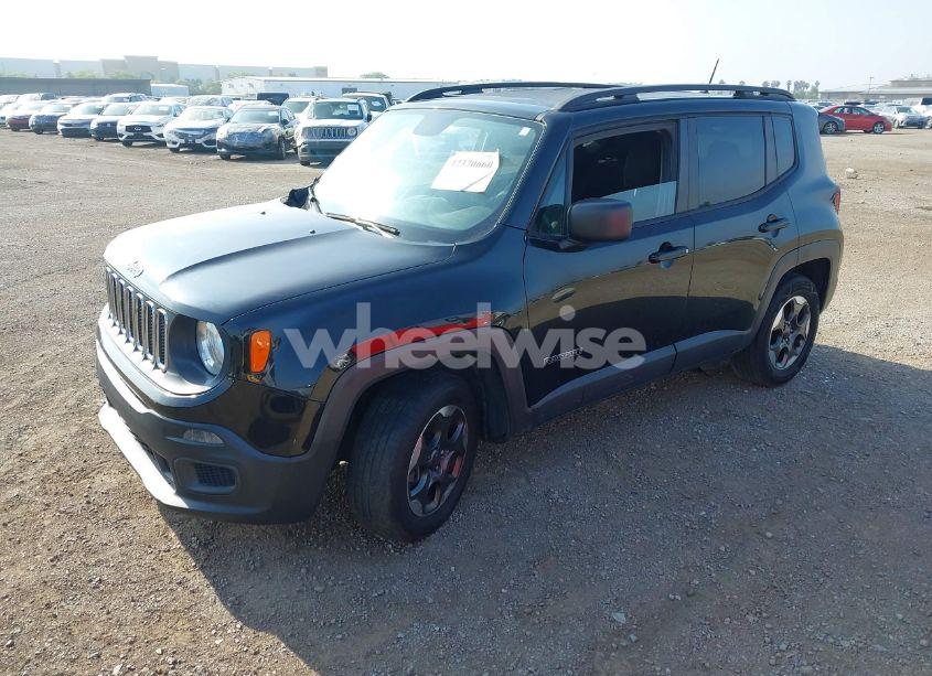 Photo 2 of 2016 Jeep Renegade SPORT (VIN ZACCJAAT3GPE23474)