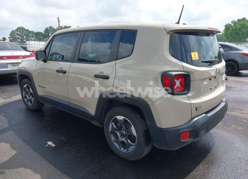 Photo 3 of 2016 Jeep Renegade SPORT (VIN ZACCJAAW0GPC93907)