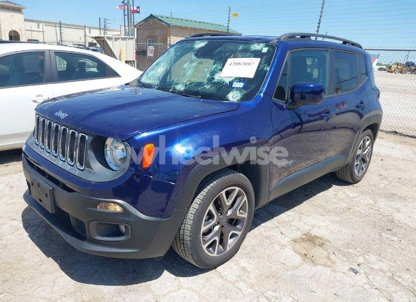 Photo 2 of 2017 Jeep Renegade LATITUDE FWD (VIN ZACCJABB0HPG37040)