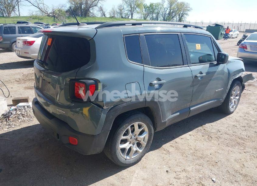 Photo 4 of 2017 Jeep Renegade LATITUDE FWD (VIN ZACCJABB5HPG25210)