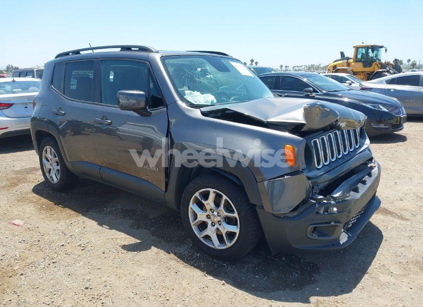 2017 Jeep Renegade LATITUDE FWD (VIN ZACCJABB7HPE56341) main photo