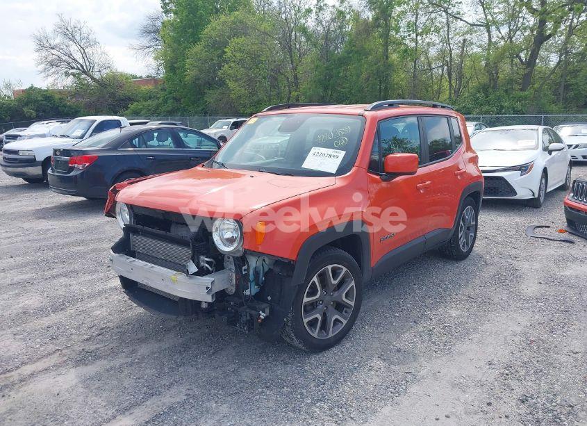 Photo 2 of 2017 Jeep Renegade LATITUDE FWD (VIN ZACCJABB9HPG37652)
