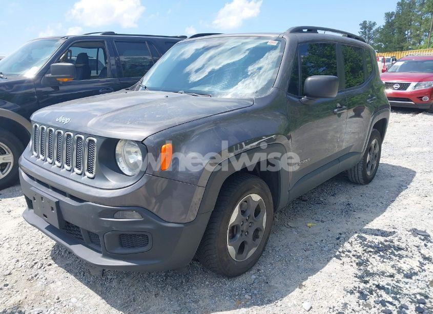 Photo 2 of 2017 Jeep Renegade SPORT 4X4 (VIN ZACCJBAB4HPG09720)