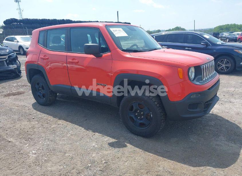 2017 Jeep Renegade SPORT 4X4 (VIN ZACCJBAB6HPE90195) main photo