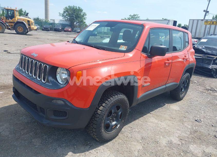 Photo 2 of 2017 Jeep Renegade SPORT 4X4 (VIN ZACCJBAB6HPE90195)