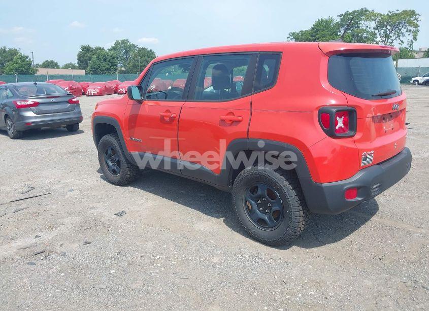 Photo 3 of 2017 Jeep Renegade SPORT 4X4 (VIN ZACCJBAB6HPE90195)