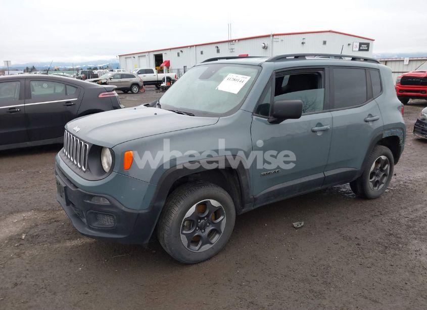 Photo 2 of 2018 Jeep Renegade SPORT 4X4 (VIN ZACCJBAB8JPH16677)