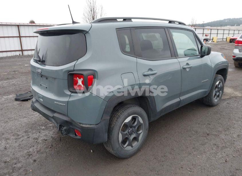 Photo 4 of 2018 Jeep Renegade SPORT 4X4 (VIN ZACCJBAB8JPH16677)