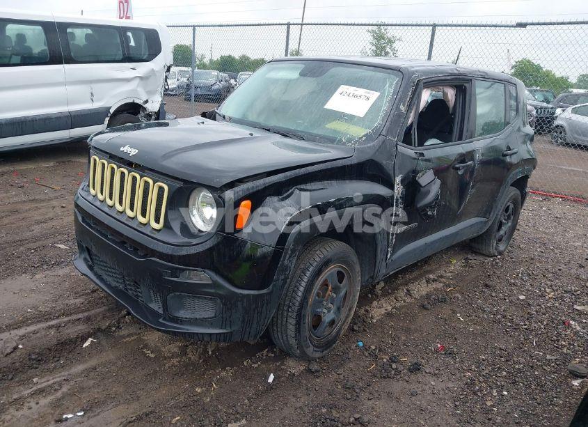 Photo 2 of 2017 Jeep Renegade SPORT 4X4 (VIN ZACCJBAB9HPF85169)