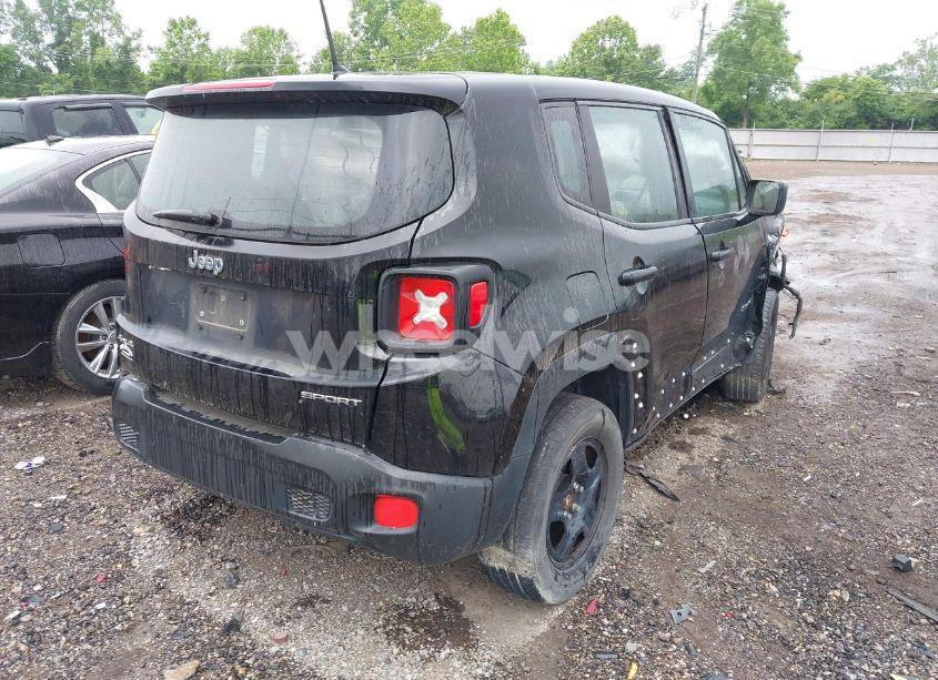 Photo 4 of 2017 Jeep Renegade SPORT 4X4 (VIN ZACCJBAB9HPF85169)