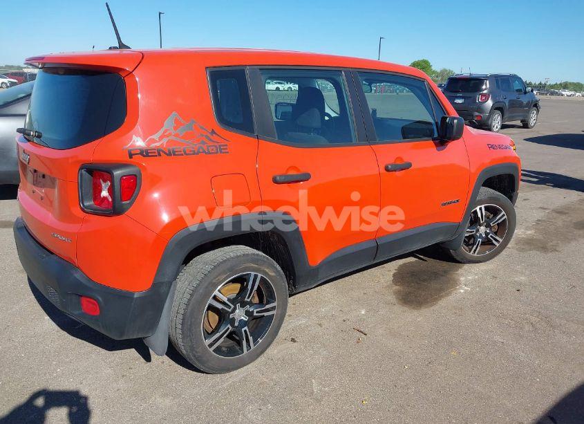 Photo 4 of 2017 Jeep Renegade SPORT 4X4 (VIN ZACCJBAH9HPG07336)