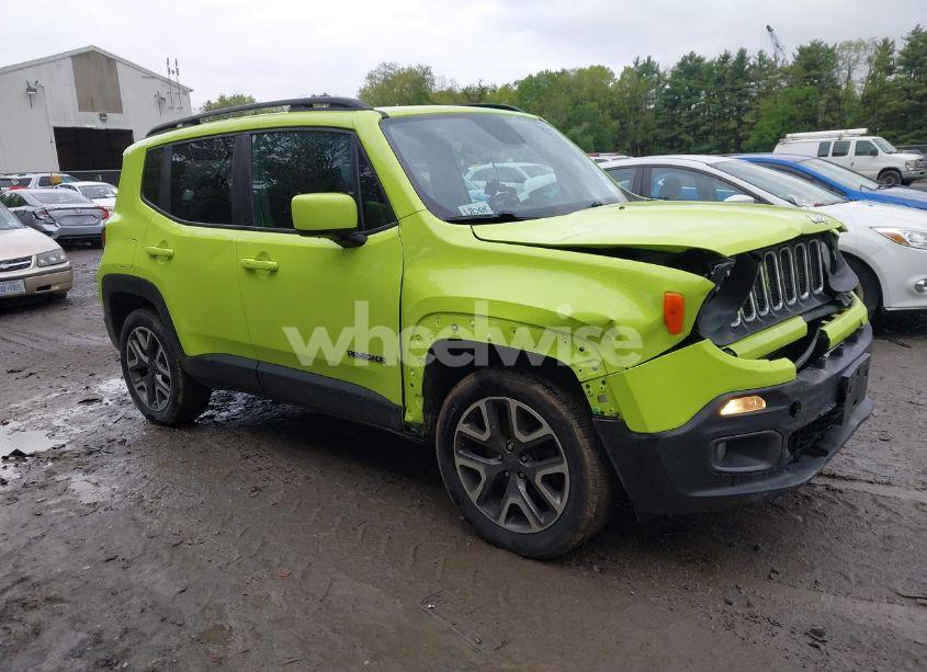 2017 Jeep Renegade LATITUDE 4X4 (VIN ZACCJBBB0HPE95309) main photo