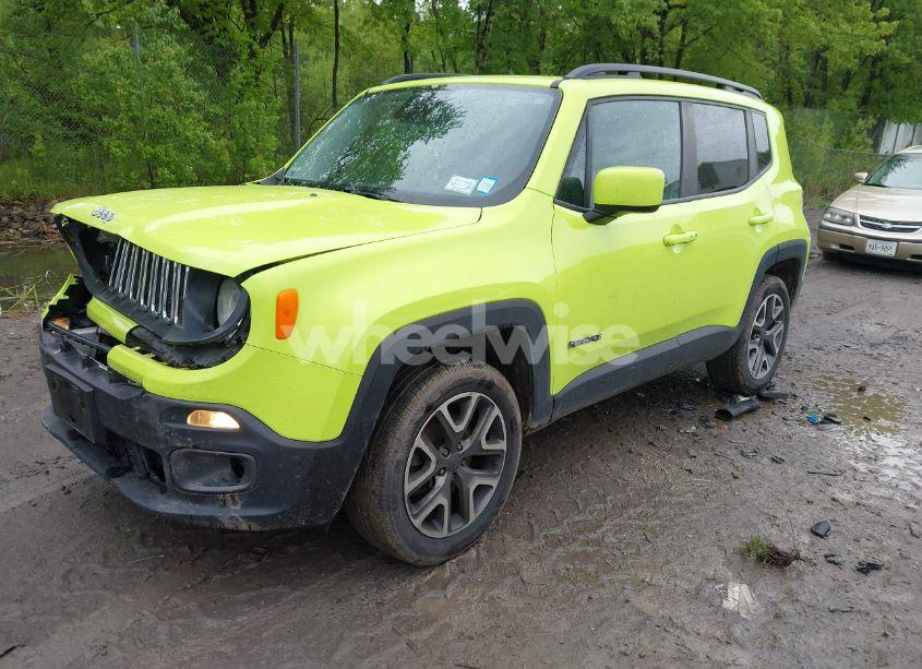 Photo 2 of 2017 Jeep Renegade LATITUDE 4X4 (VIN ZACCJBBB0HPE95309)