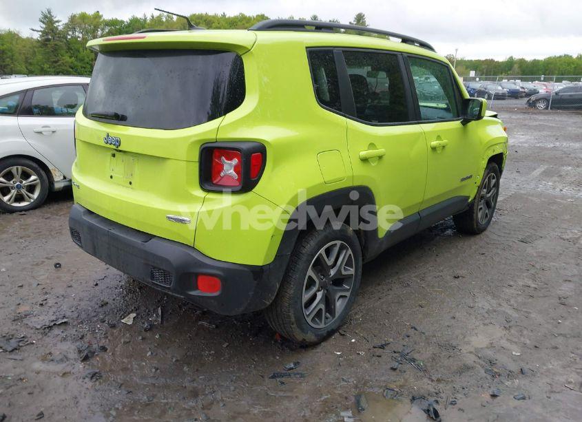 Photo 4 of 2017 Jeep Renegade LATITUDE 4X4 (VIN ZACCJBBB0HPE95309)
