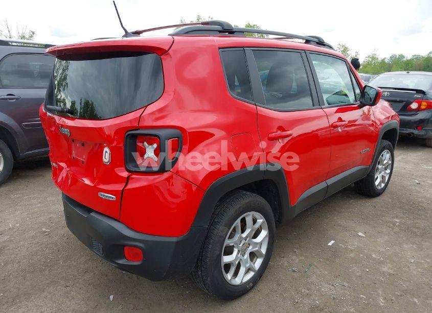 Photo 4 of 2017 Jeep Renegade LATITUDE 4X4 (VIN ZACCJBBB2HPF86999)