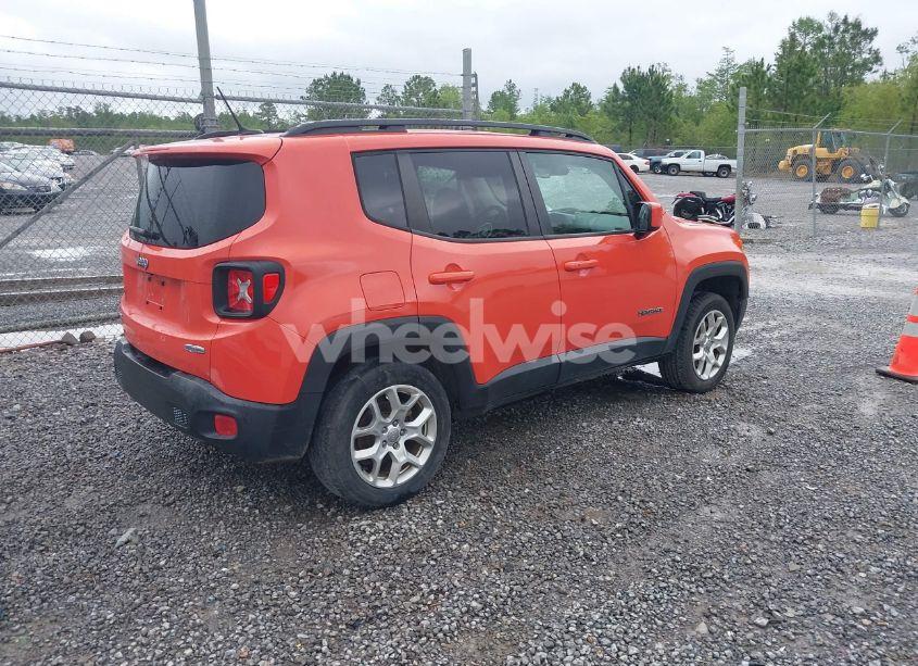 Photo 4 of 2017 Jeep Renegade LATITUDE 4X4 (VIN ZACCJBBB2HPG32122)