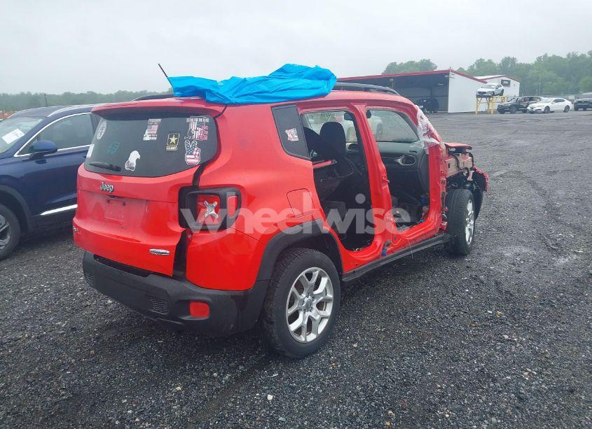 Photo 4 of 2017 Jeep Renegade LATITUDE 4X4 (VIN ZACCJBBB5HPF98077)