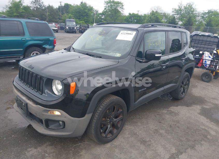Photo 2 of 2017 Jeep Renegade ALTITUDE 4X4 (VIN ZACCJBBB7HPF22652)
