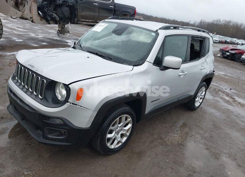 Photo 2 of 2017 Jeep Renegade LATITUDE 4X4 (VIN ZACCJBBB7HPF23042)