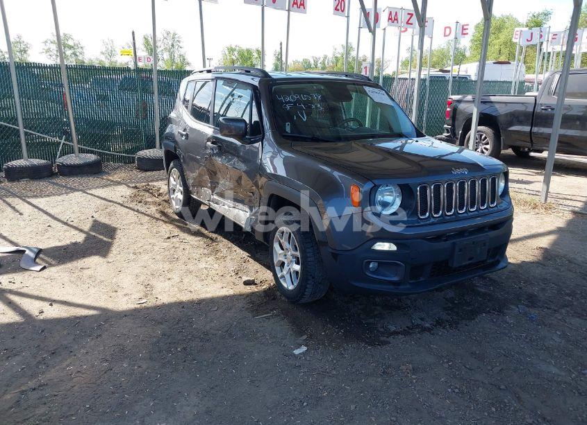 2017 Jeep Renegade LATITUDE 4X4 (VIN ZACCJBBB8HPF61752) main photo
