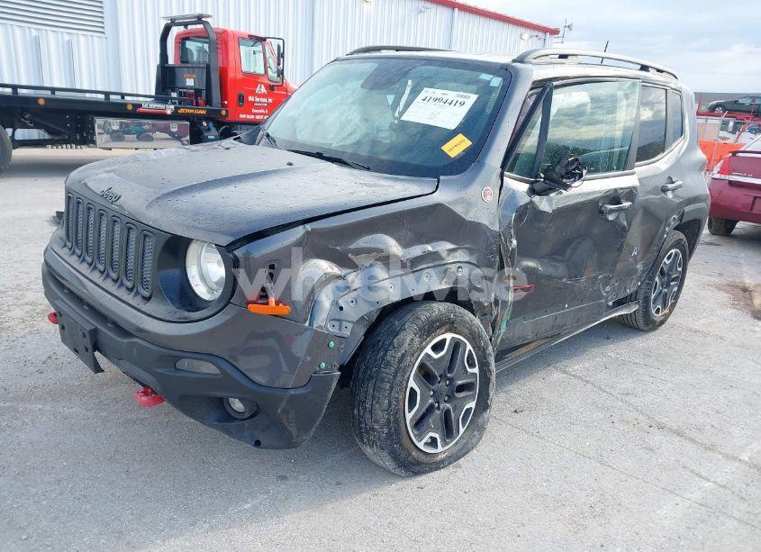 Photo 2 of 2017 Jeep Renegade TRAILHAWK 4X4 (VIN ZACCJBCB2HPF51653)