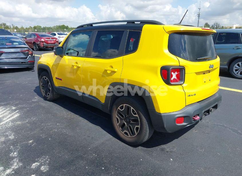 Photo 3 of 2017 Jeep Renegade TRAILHAWK 4X4 (VIN ZACCJBCB3HPF81874)