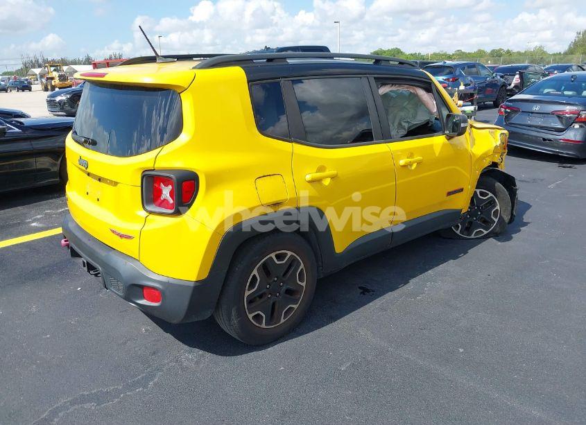 Photo 4 of 2017 Jeep Renegade TRAILHAWK 4X4 (VIN ZACCJBCB3HPF81874)