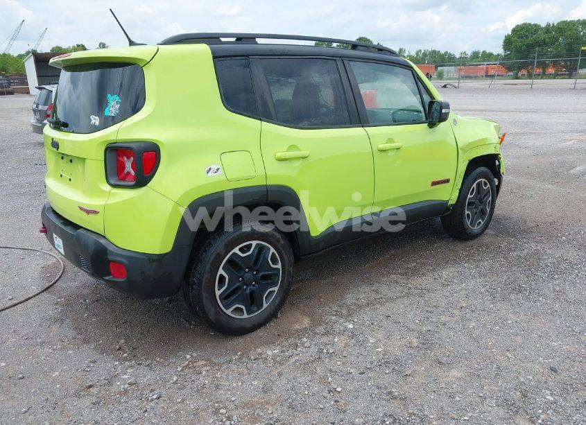 Photo 4 of 2017 Jeep Renegade TRAILHAWK 4X4 (VIN ZACCJBCB4HPF39469)