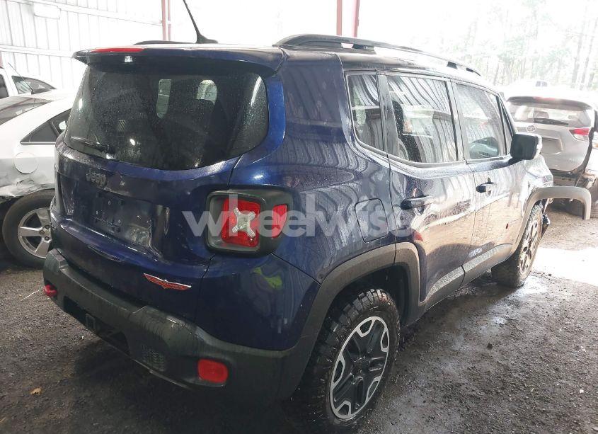 Photo 4 of 2017 Jeep Renegade TRAILHAWK 4X4 (VIN ZACCJBCB5HPE71165)