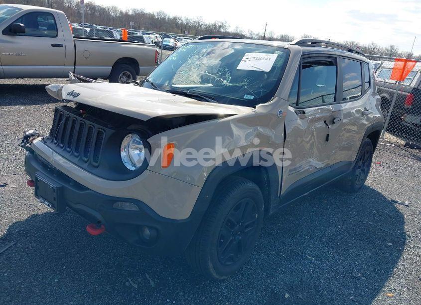 Photo 2 of 2017 Jeep Renegade DESERTHAWK 4X4 (VIN ZACCJBCB6HPE84958)