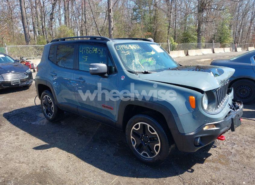 2017 Jeep Renegade TRAILHAWK 4X4 (VIN ZACCJBCB8HPE88025) main photo