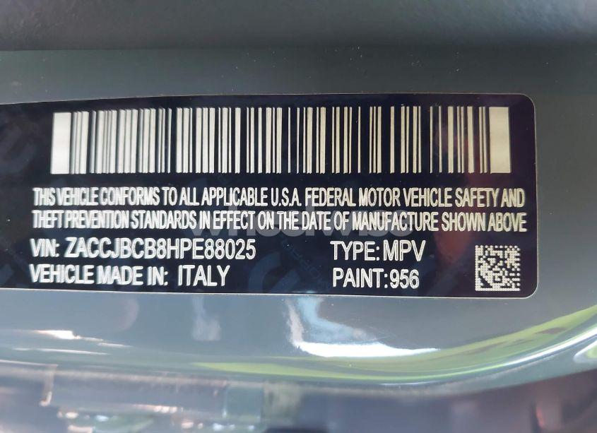 Photo 9 of 2017 Jeep Renegade TRAILHAWK 4X4 (VIN ZACCJBCB8HPE88025)