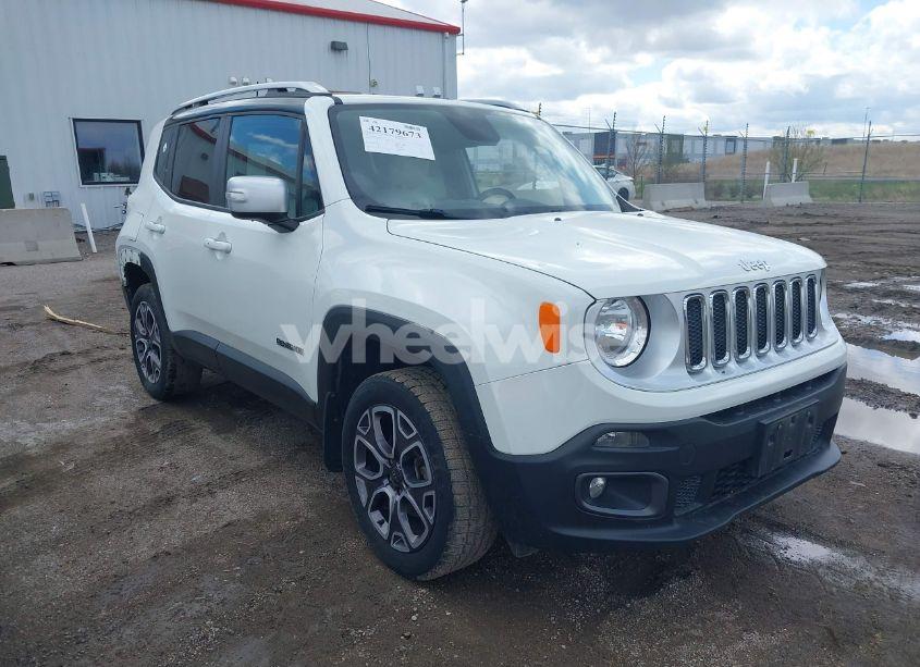 2017 Jeep Renegade LIMITED 4X4 (VIN ZACCJBDB2HPG21800) main photo