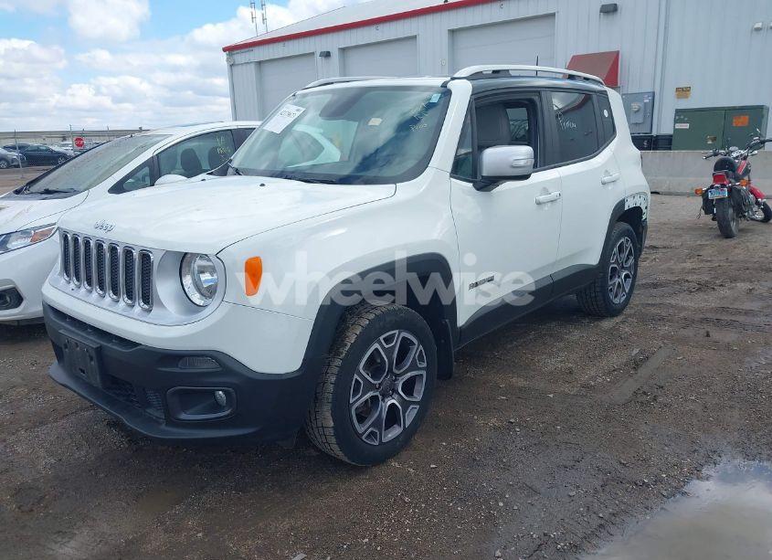 Photo 2 of 2017 Jeep Renegade LIMITED 4X4 (VIN ZACCJBDB2HPG21800)