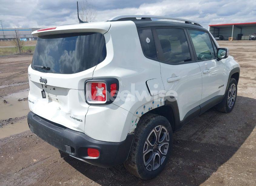 Photo 4 of 2017 Jeep Renegade LIMITED 4X4 (VIN ZACCJBDB2HPG21800)