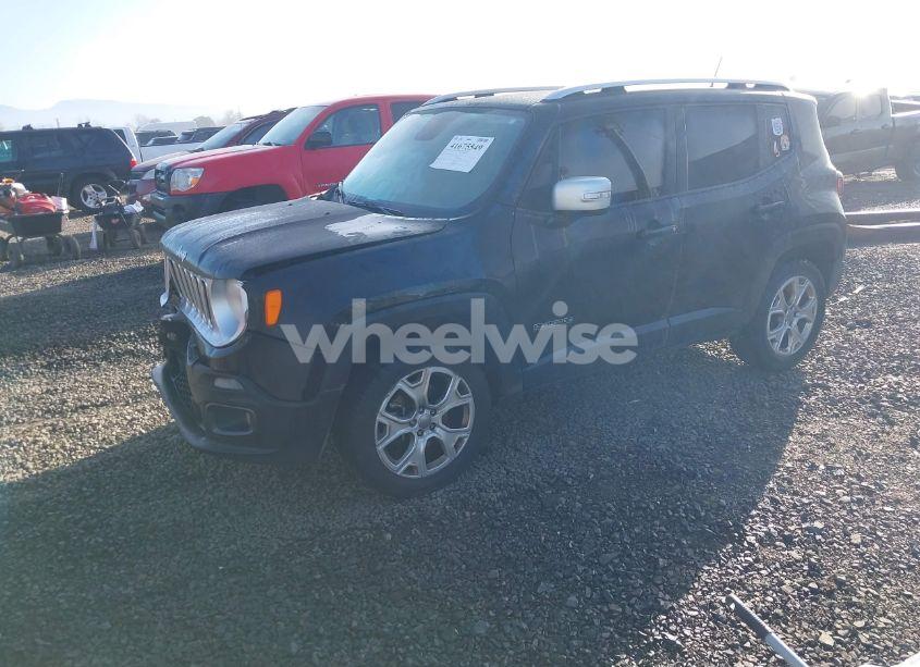 Photo 2 of 2018 Jeep Renegade LIMITED 4X4 (VIN ZACCJBDB4JPH33777)