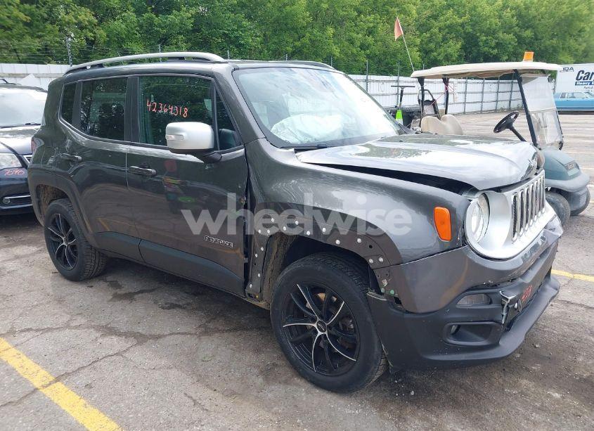 2016 Jeep Renegade LIMITED (VIN ZACCJBDT3GPD23151) main photo