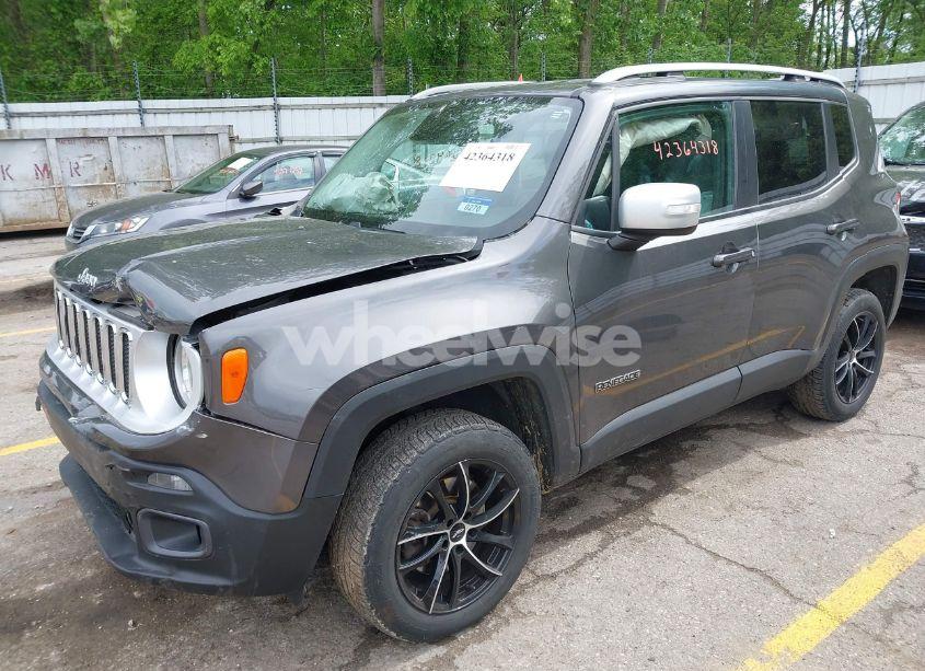 Photo 2 of 2016 Jeep Renegade LIMITED (VIN ZACCJBDT3GPD23151)