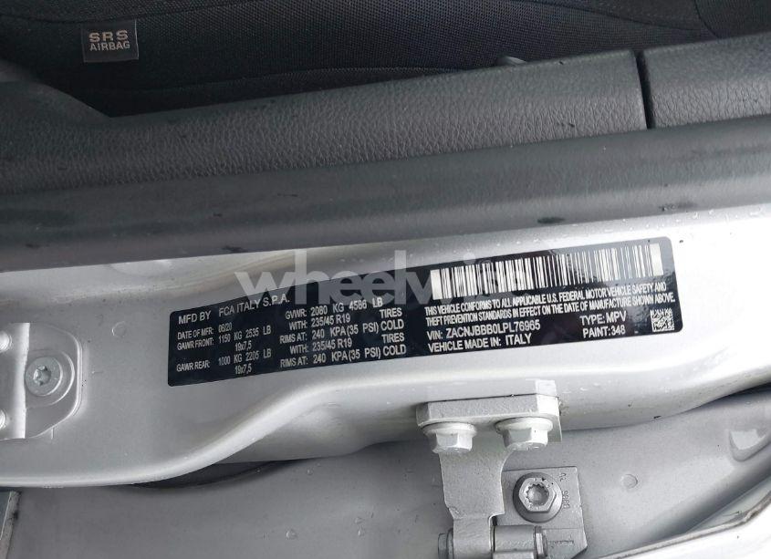 Photo 9 of 2020 Jeep Renegade ORANGE EDITION 4X4 (VIN ZACNJBBB0LPL76965)