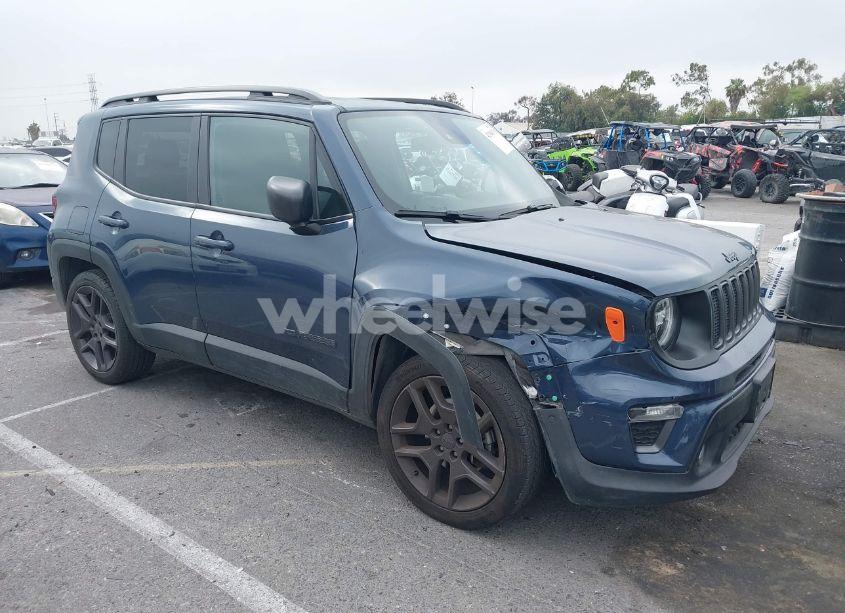 2021 Jeep Renegade LATITUDE FWD (VIN ZACNJCB17MPM43754) main photo